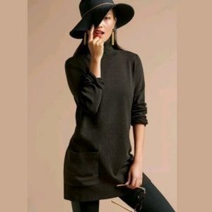 CAbi Fireside Turtleneck Tunic Sweater Dress Small